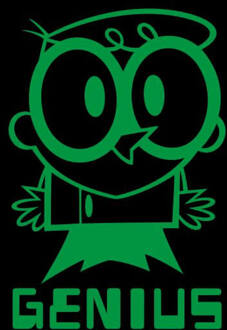 Dexters Lab Green Genius Women's T-Shirt - Black - XL Zwart