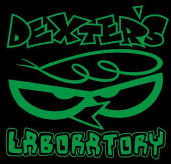 Dexters Lab Logo Men's T-Shirt - Black - 4XL Zwart