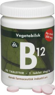 DFI Vitaminepillen DFI B12 500 Mcg - Plantardig 90 tabletten