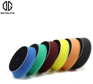 Dg Detaillering Pad 3 "/4" Foam Buffing Pad Duitse Spone Polijsten Pad 6 stk oranje pad