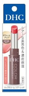 DHC Color Lip Cream SPF 22 PA++ Sheer Red