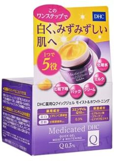 DHC Medicated Q Quick Gel Moist & Whitening 50g