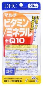 DHC Multi Vitamin / Mineral + Q10 Capsule 100 capsules (20 days supply)