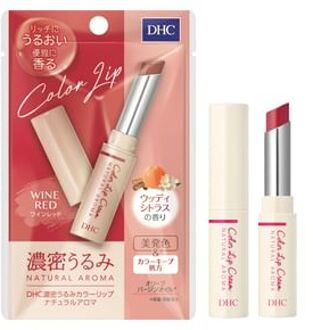 DHC Natural Aroma Calm Lip Cream Wine Red
