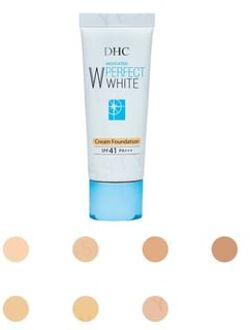 DHC Perfect W White Cream Foundation SPF 41 PA+++ Natural Ocher 00 - 30g