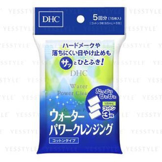 DHC Water Power Cleansing Cotton Type 15 pcs