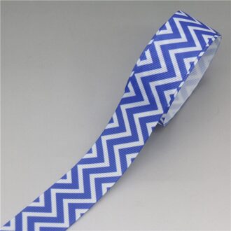 Dhk 7/8 ''5Yards Navy Zee Streep Anker Gedrukt Grosgrain Lint Accessoire Hairbow Hoofddeksels Decoratie Diy Oem E1841 11835