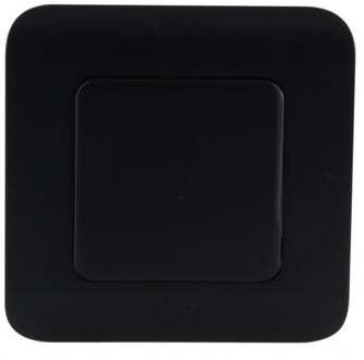 DI-O DiO Draadloze wand schakelaar enkel zwart - 6960116