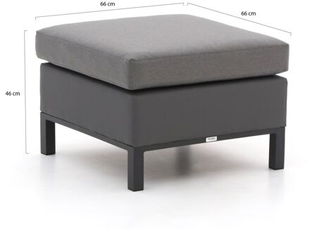 Di Sotto lounge voetenbank 66x66cm - Laagste prijsgarantie! Grijs