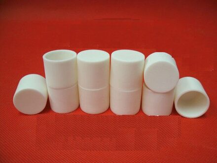 Dia30x28mm 10ml cilindrische 99% pure smeltkroes aluminium oxide