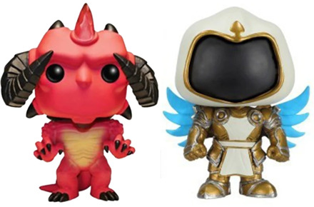 Diablo Tyrael & DIABLO Vinyl Collection Action Figure Model Toys