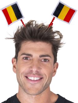 Diadeem Belgische Vlaggetjes Multikleur - Print