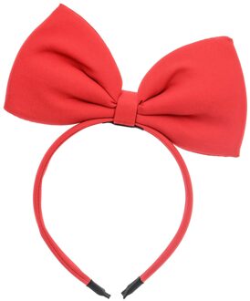 Diadeem met Strik Rood Rood - Zalm