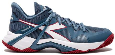 Diadora B.Icon 2 Tennisschoenen Heren-petrolblauw,rood - 45