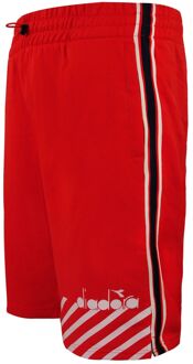Diadora Bermuda Heren Rood Korte Broek - S