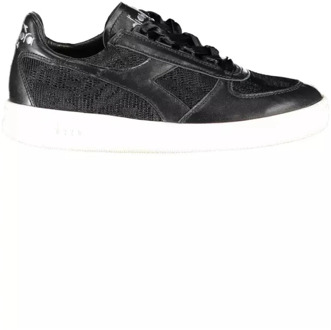 Diadora Black Fabric Sneaker Diadora , Black , Dames - 36 EU