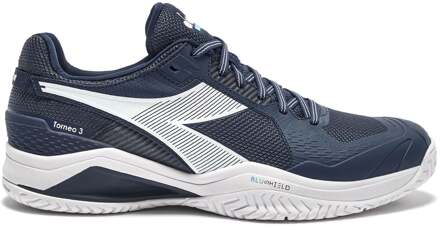 Diadora Blushield Torneo 3 Tennisschoenen Heren-donkerblauw,wit - 39,40,40.5,41,42,42.5,43,44,44.5,45,45.5,46,47,47.5,48,49