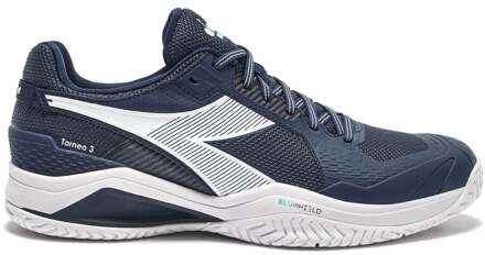 Diadora Blushield Torneo 3 Tennisschoenen Heren-donkerblauw,wit - 47.5
