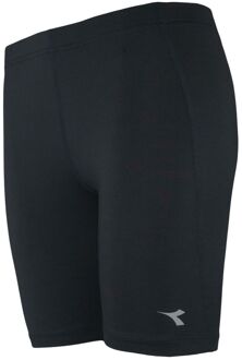 Diadora Compressie Dames Zwart Wielershort - XS