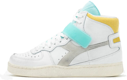 Diadora Dames Hoge sneakers Mi Basket Mid Icona Wn - Wit - Maat 40