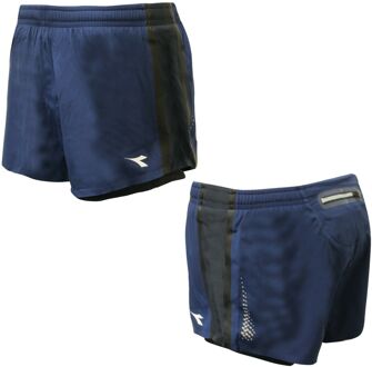 Diadora Dames Marine Korte Broek Blauw - L