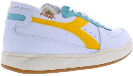 Diadora Dames mi basket row cut tennis Wit - 37