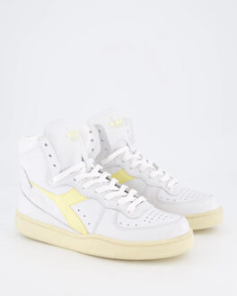 Diadora Dames mi basket used /geel - maat 37 Wit
