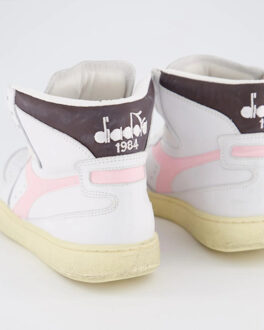 Diadora Dames mi basket used /geel Wit - 38,5