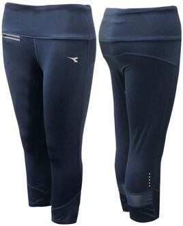 Diadora Dames Navy 6/8 Legging