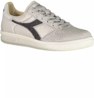 Diadora Game L Sneakers met Glitterdetail Lichtgrijs