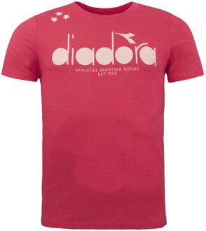 Diadora Geranium Dames Rood T-Shirt - maat