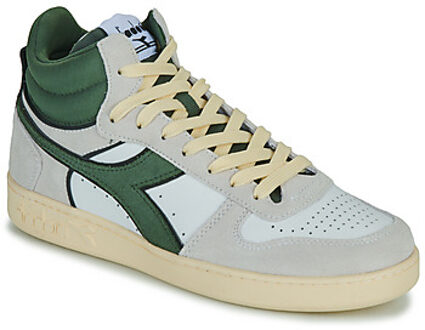 Diadora Hoge Sneakers Diadora MAGIC BASKET DEMI CUT SUEDE LEATHER" Wit - 36,37,38,39,40