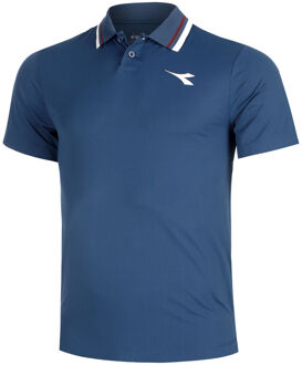 Diadora Icon Polo Heren-donkerblauw - M,XXL