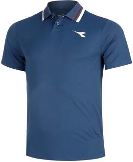 Diadora Icon Polo Heren-donkerblauw - S,M,L,XL,XXL
