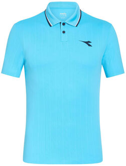Diadora Icon Polo Heren-Lichtblauw - L