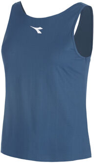 Diadora Icon Stratouno Tanktop Dames-donkerblauw - L