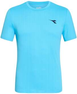 Diadora Icon T-shirt Heren-Lichtblauw - S,M,L,XL,XXL