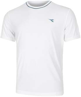 Diadora Icon T-shirt Heren-Wit - S