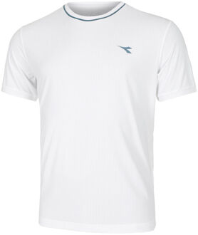 Diadora Icon T-shirt Heren-Wit - S