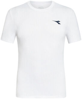 Diadora Icon T-shirt Heren-Wit - S