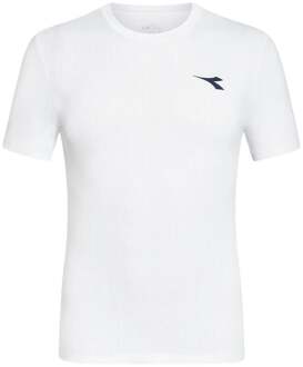 Diadora Icon T-shirt Heren-Wit - XXL
