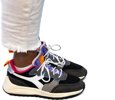 Diadora Jolly Sneakers Dames 36 Zwart