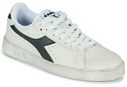 Diadora Lage gewaxte herenschoenen Herfst/Winter collectie Diadora , White , Heren - 39 Eu,40 EU