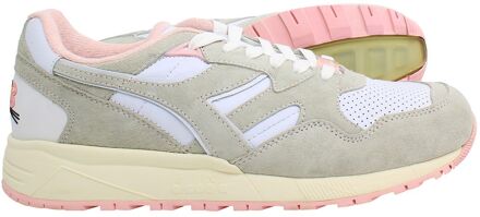 Diadora LC23 N9002 Heren Wit/Roze Sportschoenen - EU 42 / UK 8