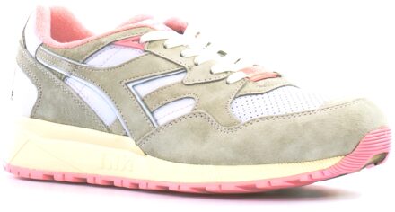 Diadora LC23 N9002 Heren Wit/Roze Sportschoenen - EU 44.5 / UK 10
