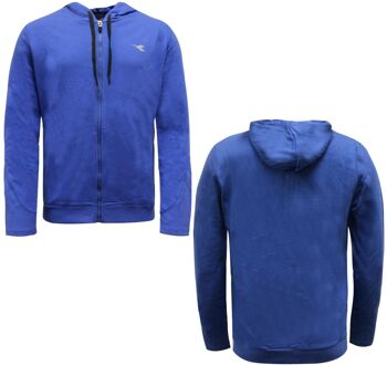 Diadora Logo Heren Blauw Track Jacket