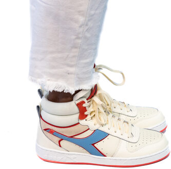 Diadora Magic Basket Mid Label sneakers dames Wit - 36
