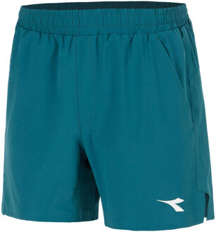 Diadora Match Shorts Heren-donkergroen - XL
