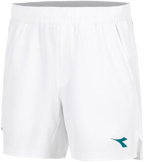 Diadora Match Shorts Heren-wit - S,M,L,XL,XXL