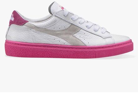 Diadora Montecarlo H Kleurblok Ita Dames Wit Trainers Roze - EU 39/ UK 6